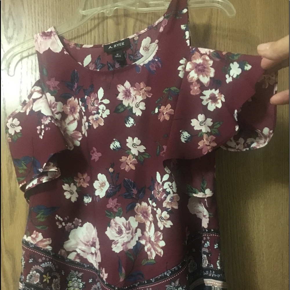 Silk/polyester blouse
